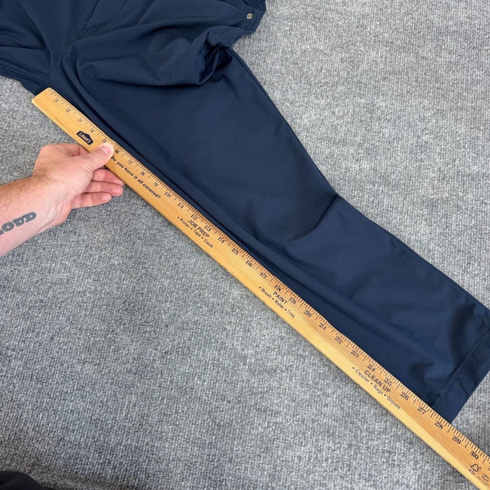 Lululemon Pants Men 32x29 Navy ABC Pant Relaxed Fit Warpstreme Tech Chino Golf - Picture 4 of 10